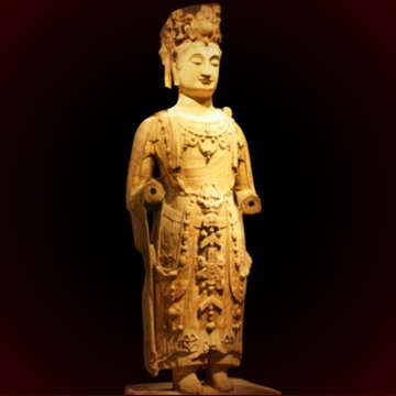 北齊觀音菩薩3D模型：數(shù)字化藝術(shù)中的佛教雕塑鑒賞